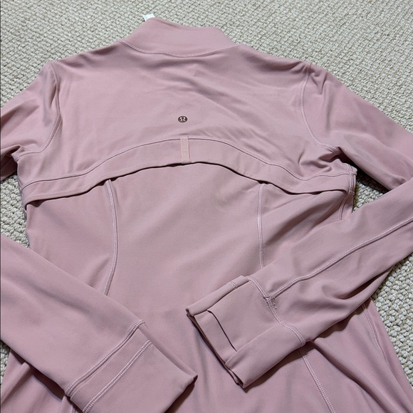 Lululemon Nulu Define Jacket Pink Rose Gold New size 10 - Picture 4 of 5